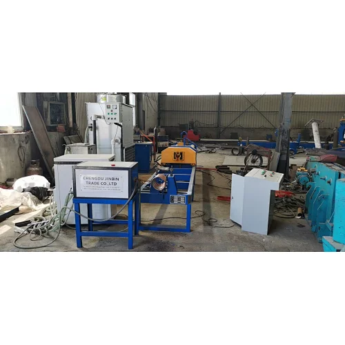Line for the production of forged bends